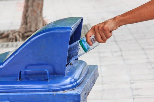 Clean streets in Belmont showing professional waste removal