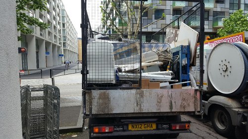 Hazardous waste disposal equipment and containers