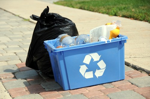 Eco-friendly disposal and recycling process in home clearance